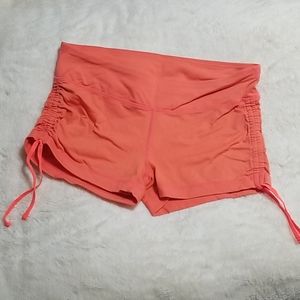 GAP electric orange running shorts, size small